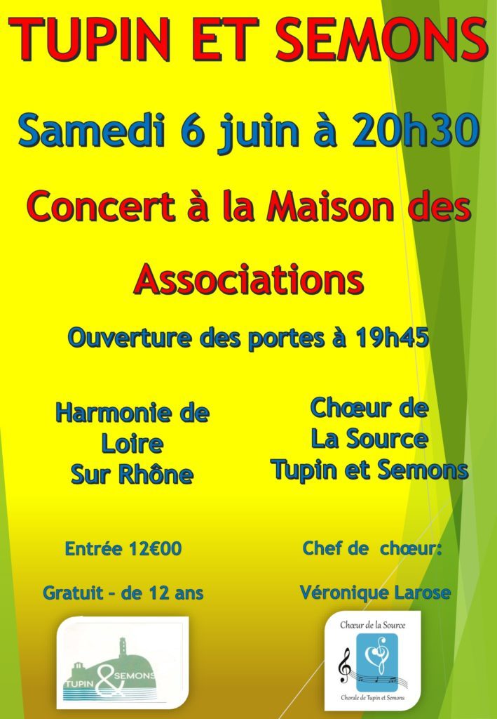 Affiche concert 6 juin 26
