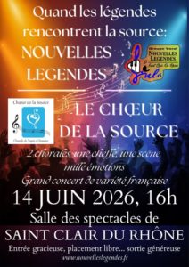Concert 14 juin Nouvelles Légendes